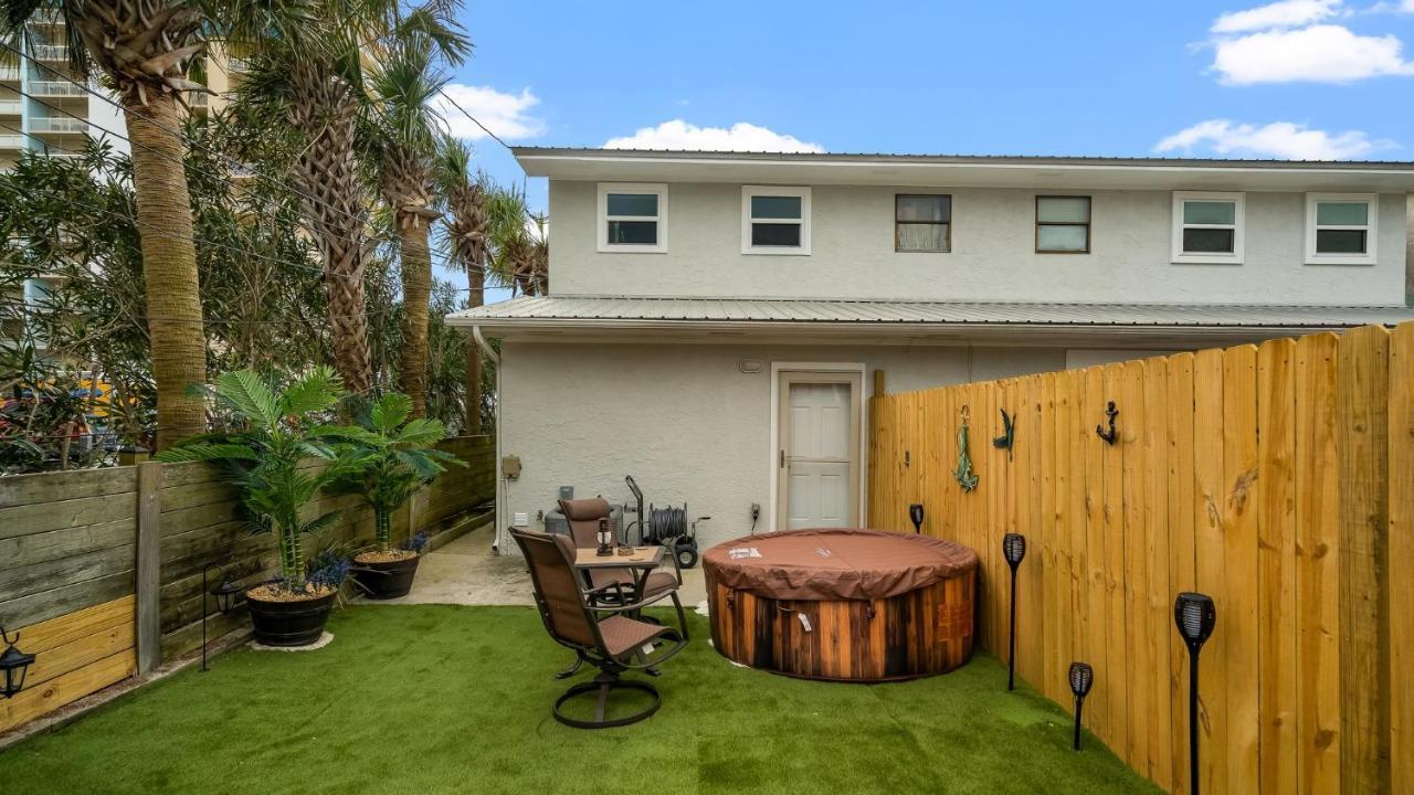 Pet Friendly Townhome With Gulf Views And Hot Tub Right Across From Beach And Schooners Panama City Beach Exteriér fotografie